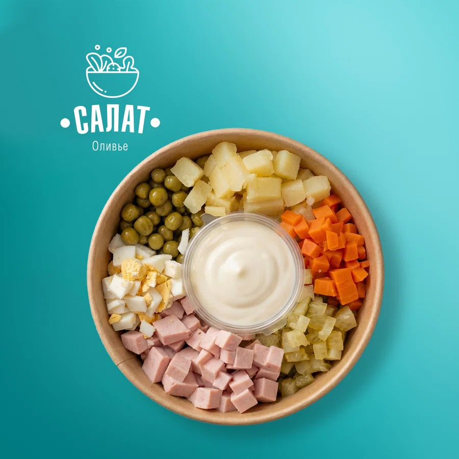 Салат оливье