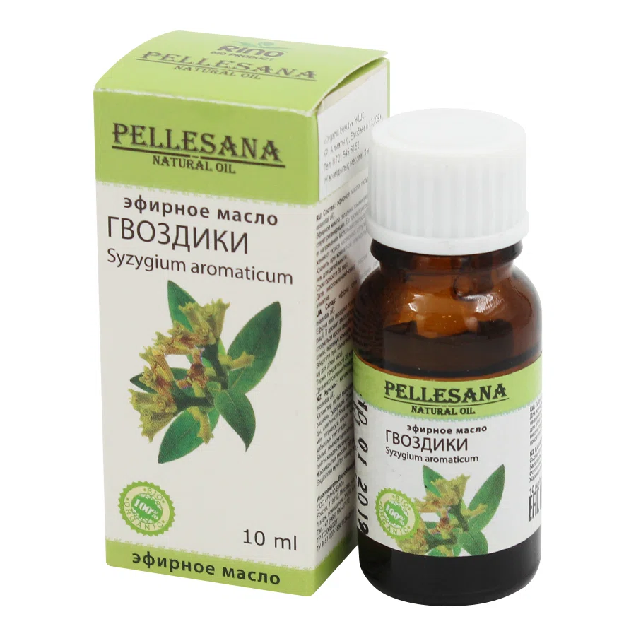 PELLESANA Масло эфирное гвоздика, 10мл.