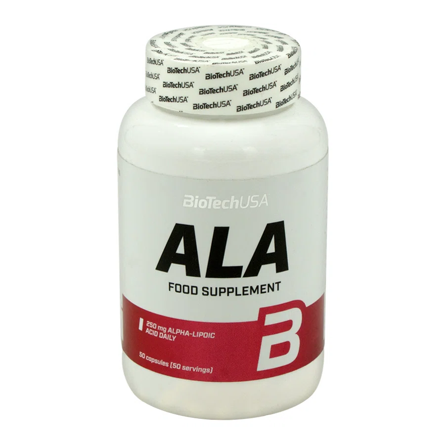 BIO TECH Капсулы ALA  Alpha lipolic acid 50 кап