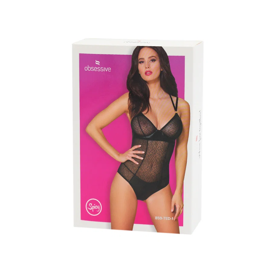 OBSESSIVE Тедди 859-TED-1 S/M черный 05977