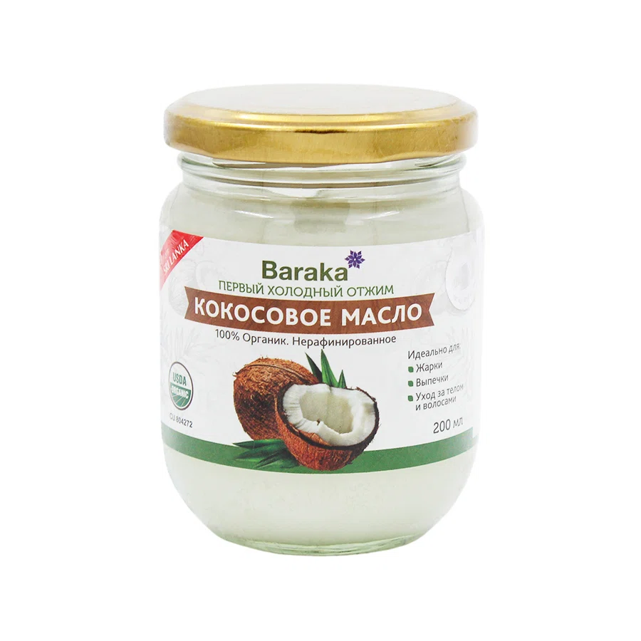 BARAKA Масло Кокос 200мл