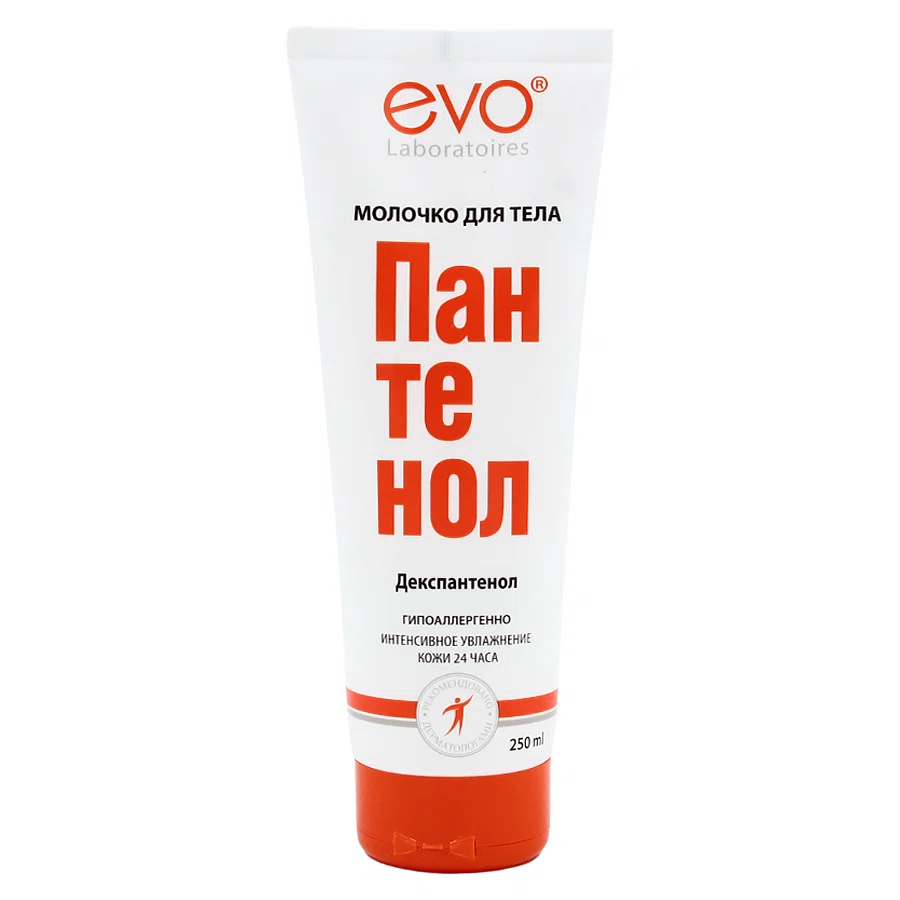 EVO LABORATOIRES Молочко для тела Пантенол 250мл