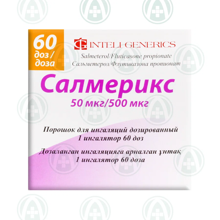 САЛМЕРИКС 50 мкг/500 мкг 60 доз