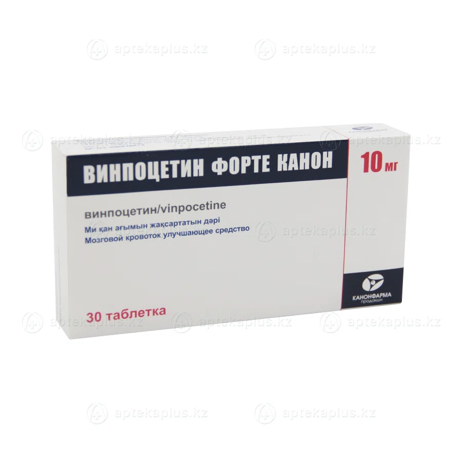 ВИНПОЦЕТИН ФОРТЕ КАНОН 10 мг №30 таб