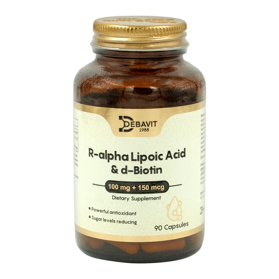 DEBAVIT Бад R-alpha Lipoic Acid & d-Biotin №90