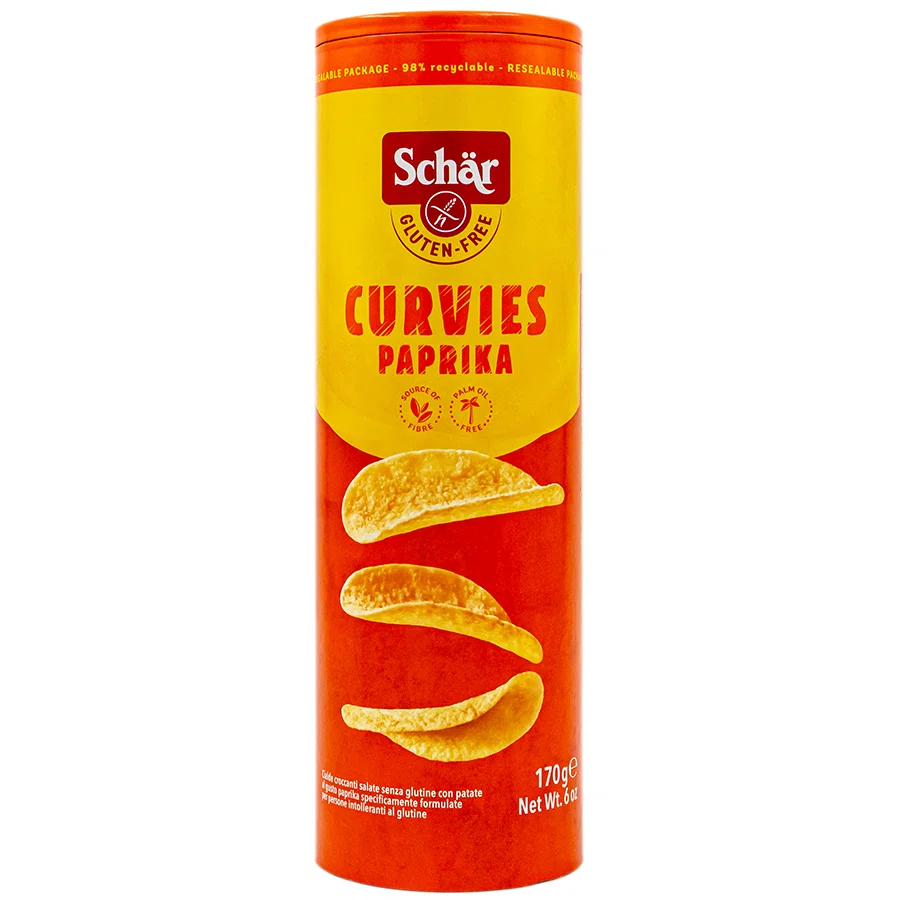 SCHAR Чипсы со вкусом паприки170гр
