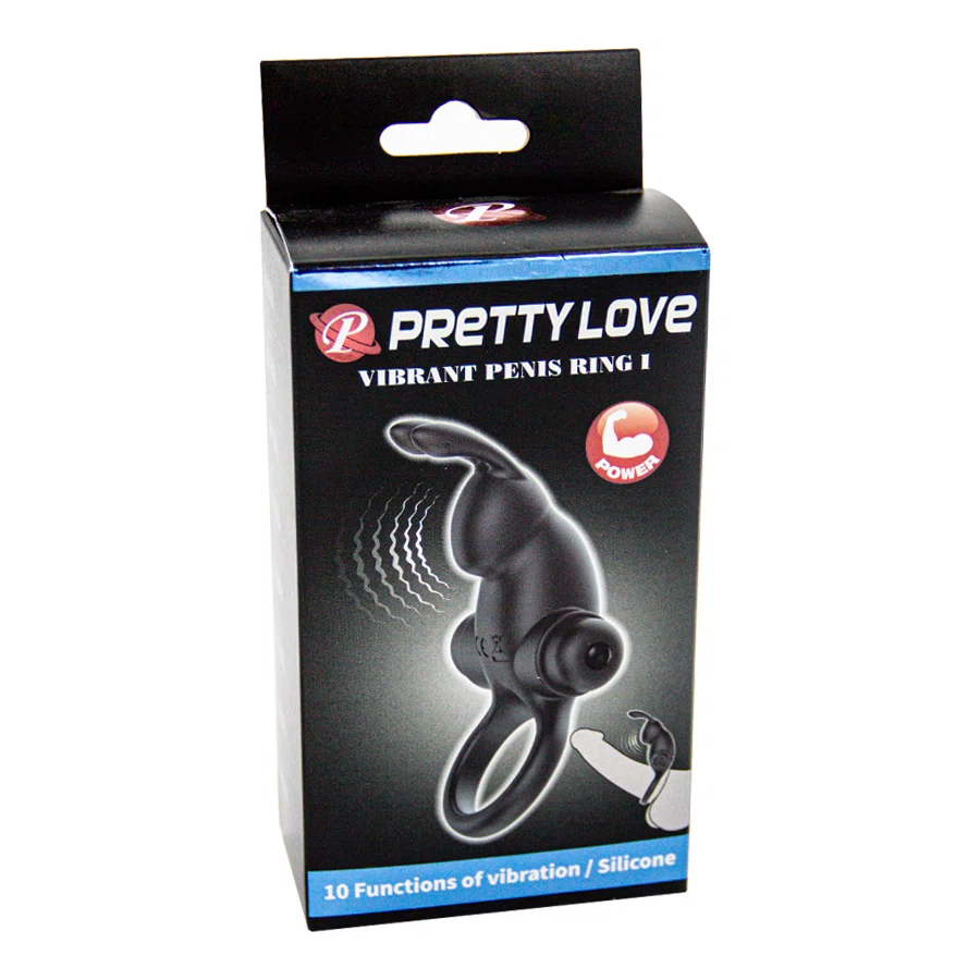 PRETTY LOVE Кольцо "Vibrant Penis Ring 1", BI-210204