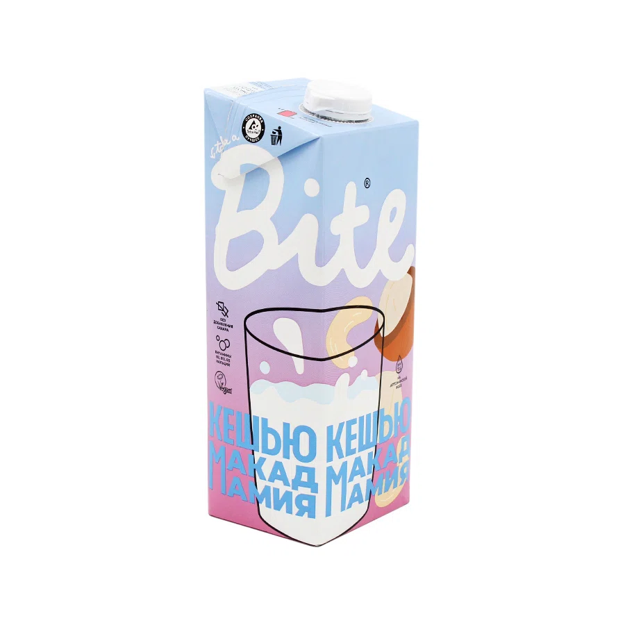 BITE Напиток Кешью-макадамия 1л