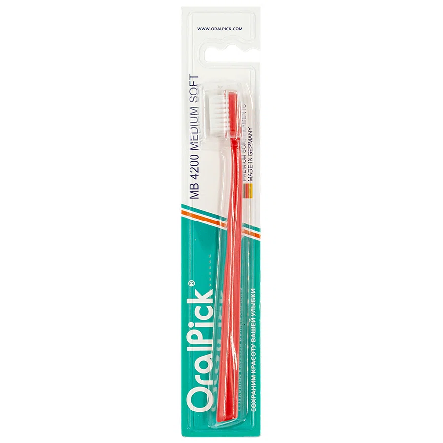 ORAL PICK Щетка зубная МВ 4200 средняя