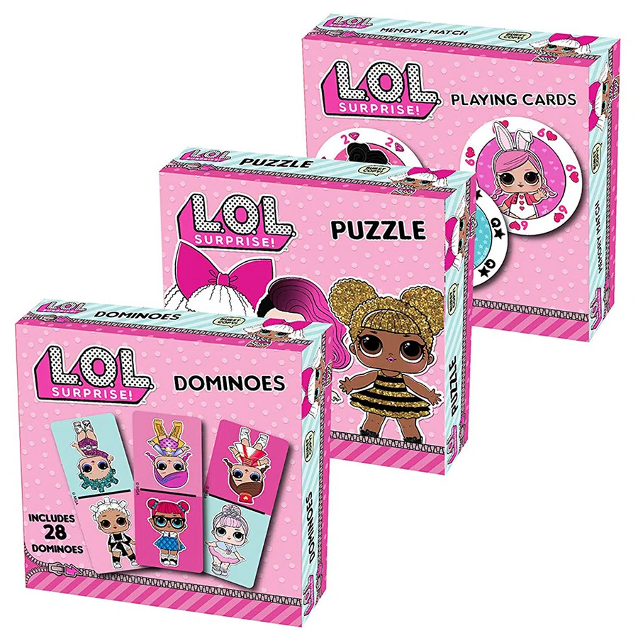 L.O.L. Набор из трех настольных игр LOL 90601BNL