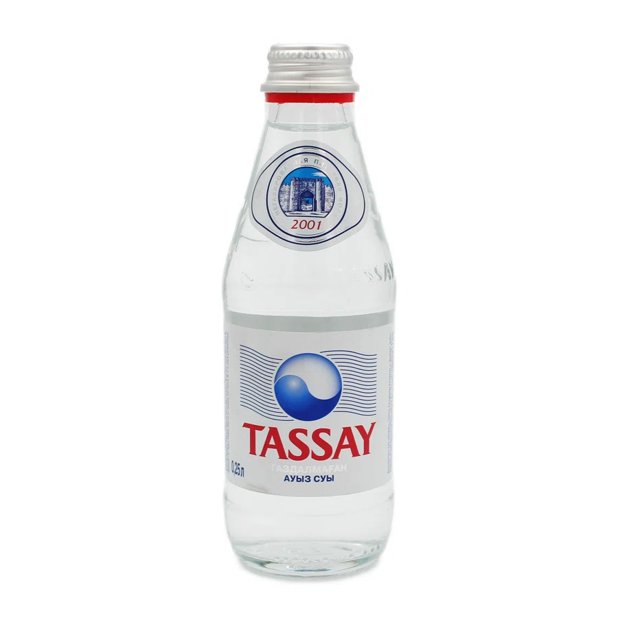 TASSAY Вода питьевая негазированная, 0,25л (стекло)