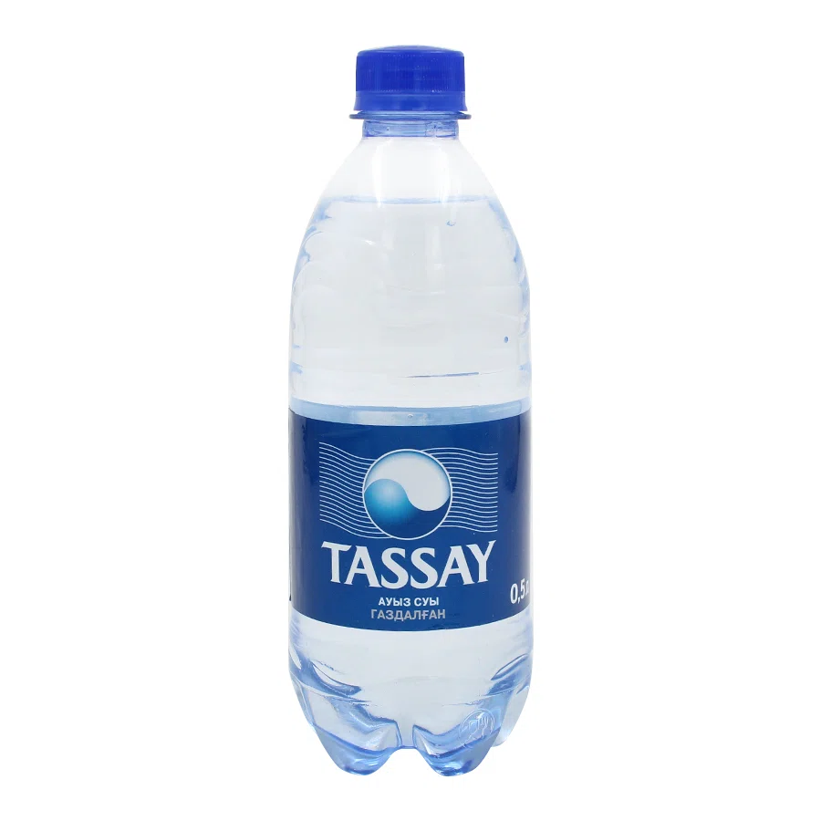 TASSAY Вода питьевая газированная, 0,5л