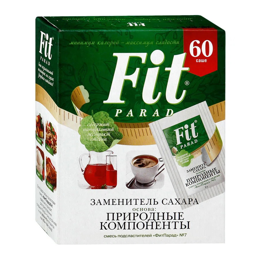 FIT PARAD Заменитель сахара №7 60саше