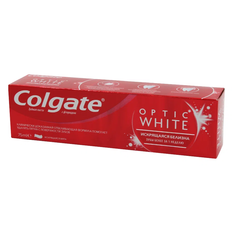 COLGATE Паста зубная OPTIC WHITE 75мл