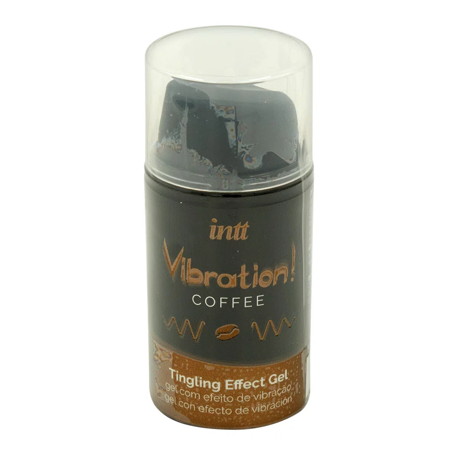 INTT Гель жидкий интимный COFFEE VIBRATION с эффектом вибрации 15 мл