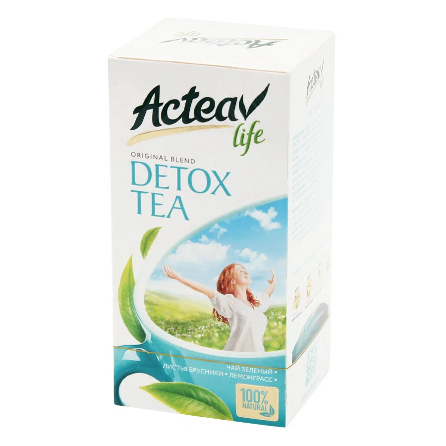 ACTEAV LIFE Чай зеленый Detox  tea 25 пакетиков