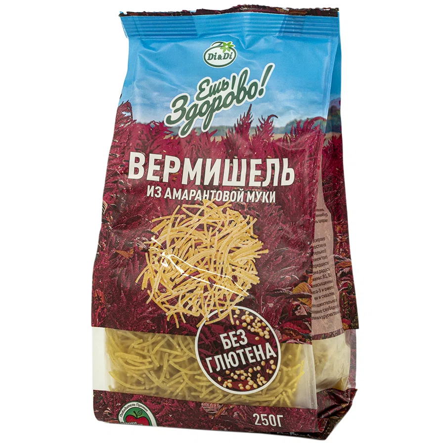 DI   DI ЕШЬ ЗДОРОВО Вермишель без глютена 250гр