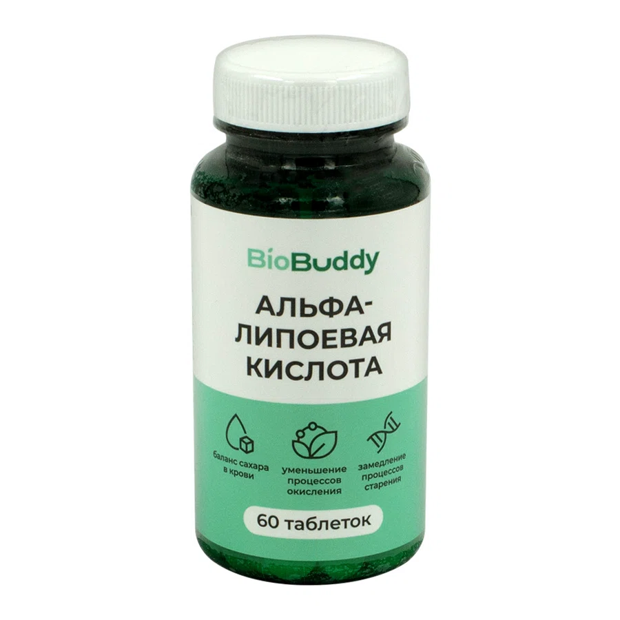 LEAFTOGO БАД  Альфа липоевая кислота 60  кап