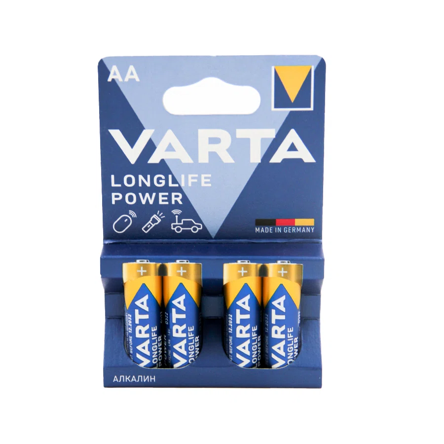 VARTA Батарейка High Energy LL Power Mignon 1.5V-LR06/AA 4шт