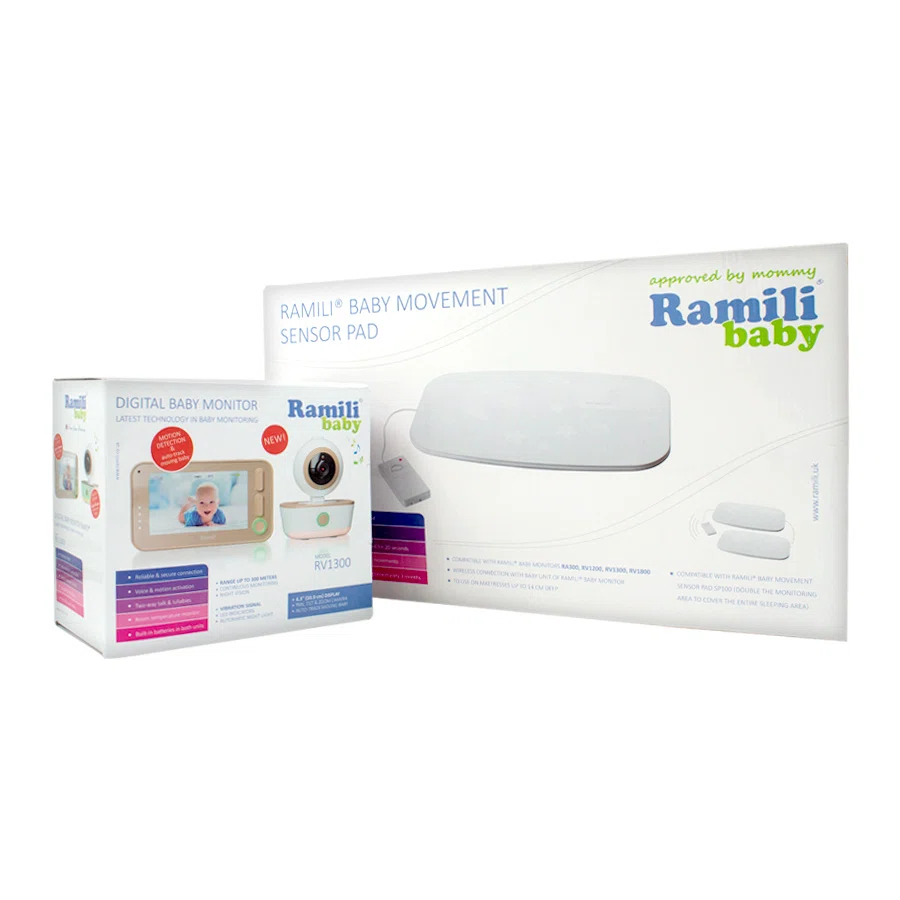 RAMILI BABY Видеоняня с монитором дыхания RV1300SP