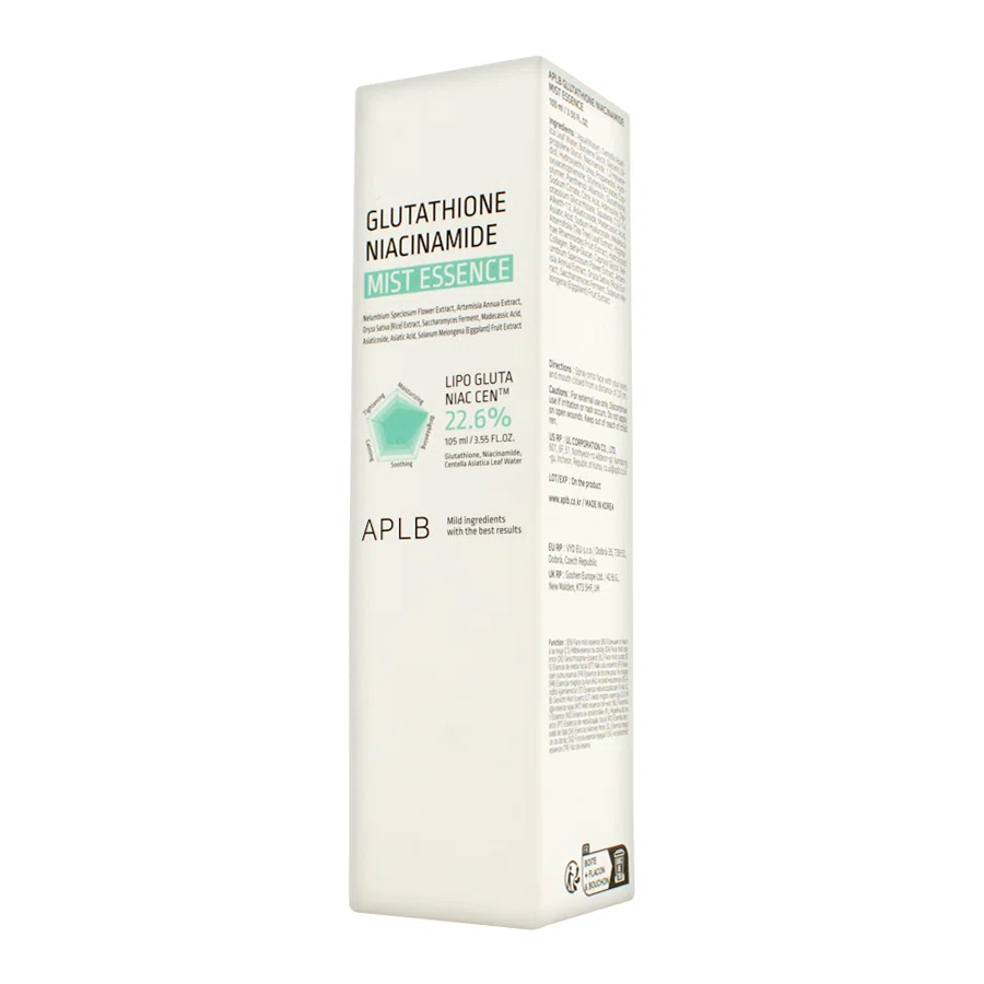 APLB Мист-эссенция для лица Glutathione niacinamide 105мл