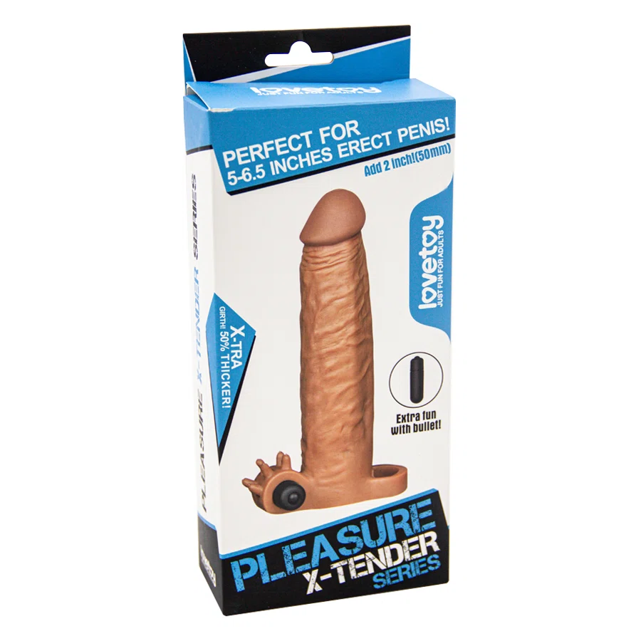 LOVETOY Насадка вибро Pleasure X-Tender series LV1064