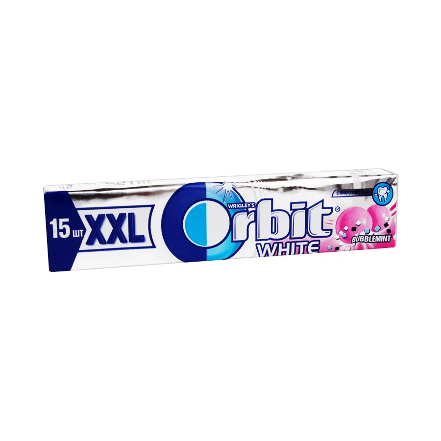 ORBIT Жевательная резинка XXL Bubblemint 15шт