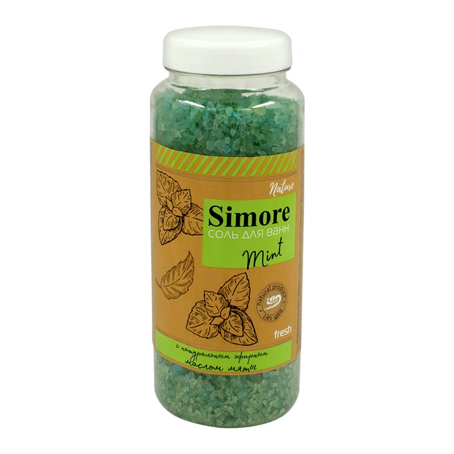AROMIKA Соль SIMORE с эфирным маслом мяты 910 гр