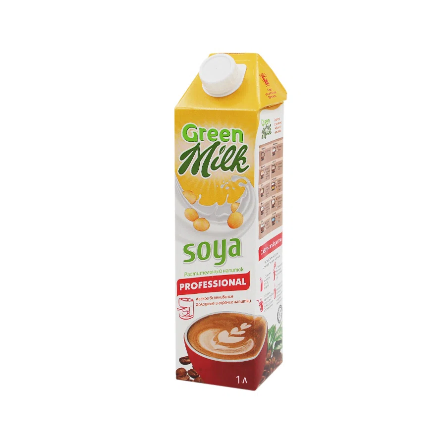GREEN MILK Напиток растительный Соя 1л