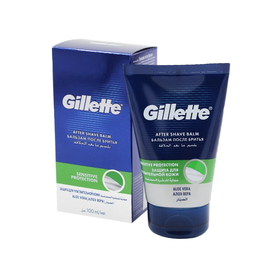 GILLETTE Бальзам после бритья с алоэ вера 100мл
