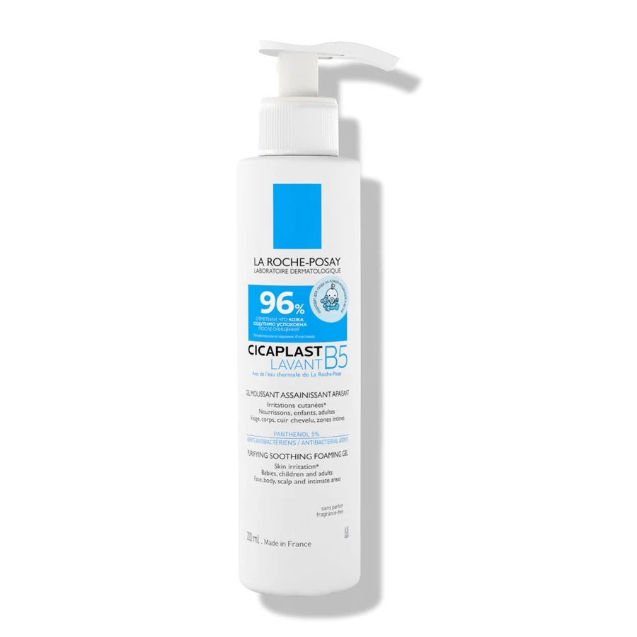 LA ROCHE-POSAY CICAPLAST Гель очищающий В5 200мл