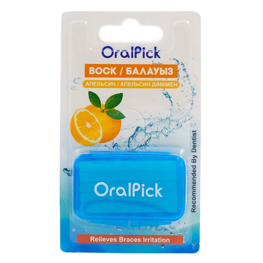 ORAL PICK Воск ортодонтический АПЕЛЬСИН