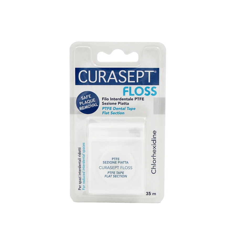 CURASEPT Нить зубная Floss PTFE TAPE 35м