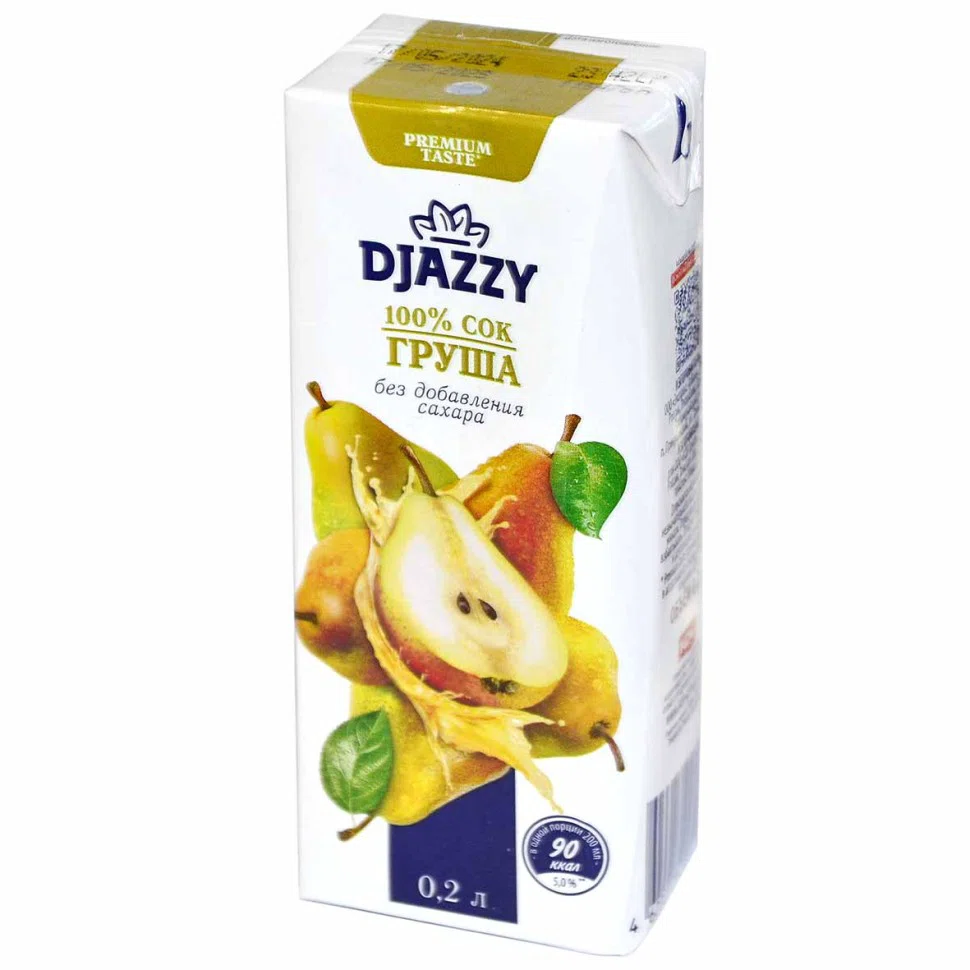 ! KDV DJAZZY Сок груша 0,2л