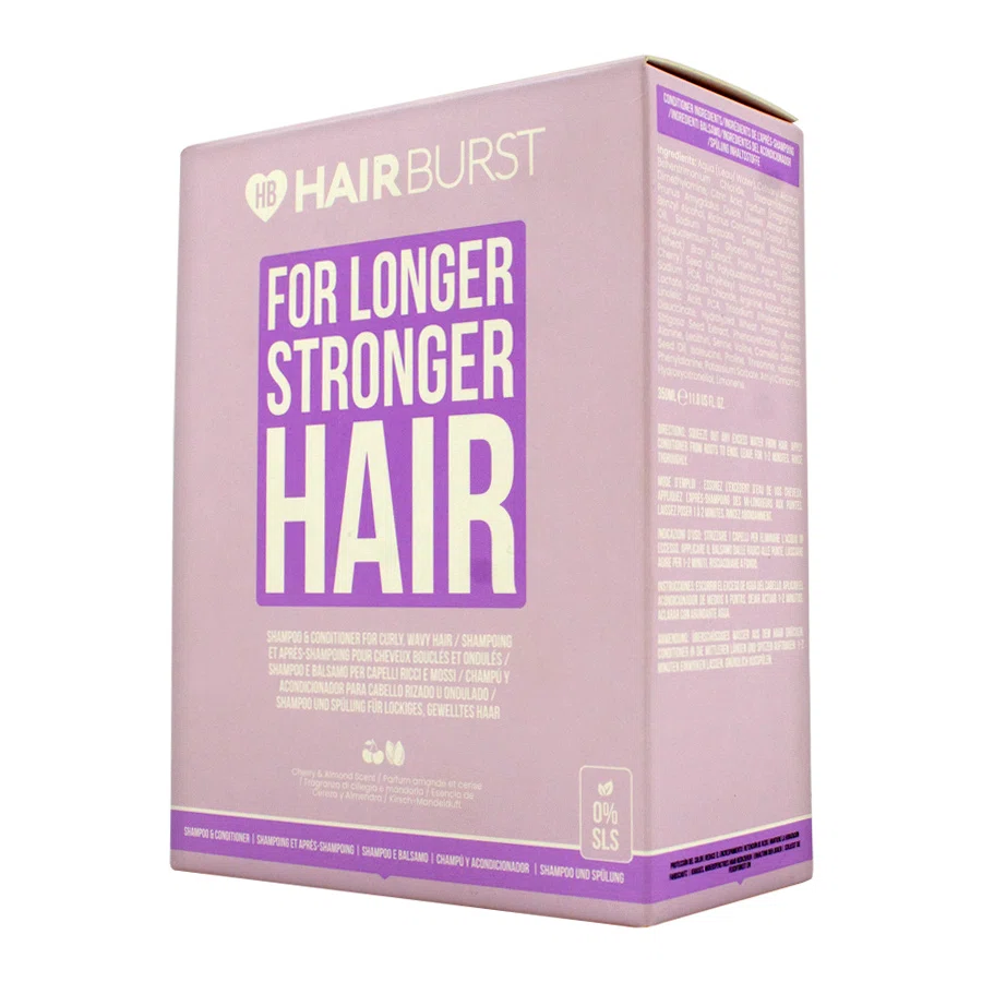 HAIR BURST Набор Шампунь+кондиционер для кудрявых и волнистых волос 350+350 мл