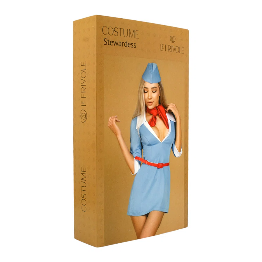 LE FRIVOLE BEMINE Костюм сексуальной стюардессы (Premium) (L/XL)