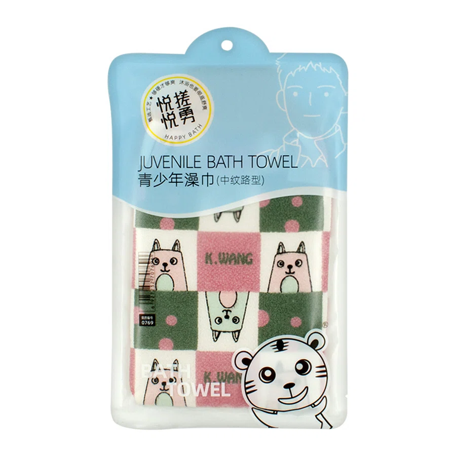 КОРЕЯ Варежка для бани детская Bath Towel
