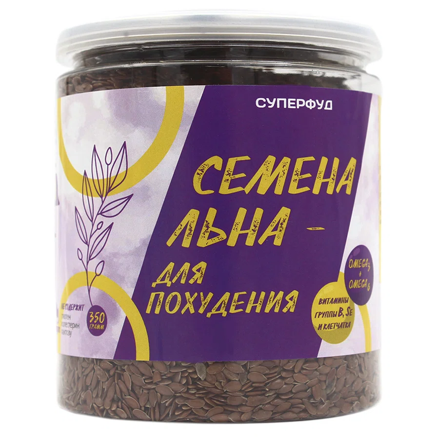 FUN FOOD Семена льна для похудения 350 гр