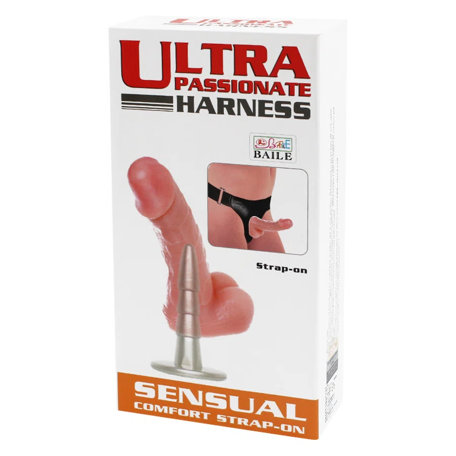 BAILE Страпон Ultra Passionate Harness Sensual BW-022009