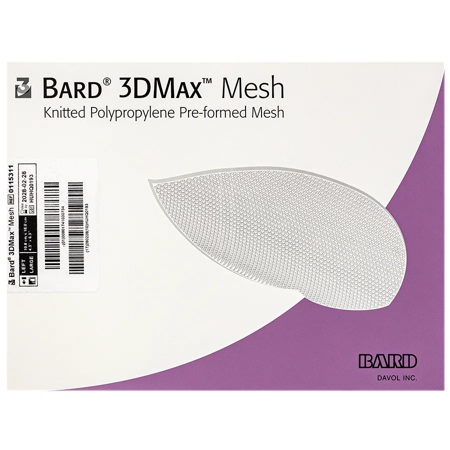 3DMAX LIGHT MESH Имплант-сетка левая 10,8*16 см 0115311