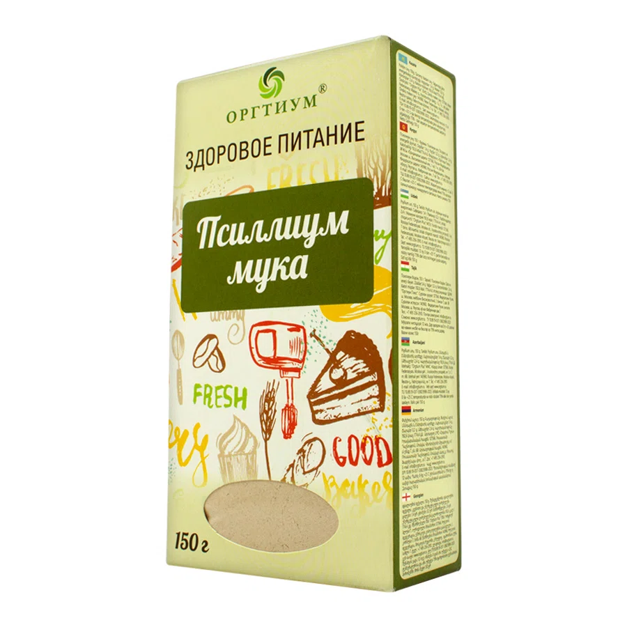 ОРГТИУМ ПЛЮС Мука Псиллиум 150гр