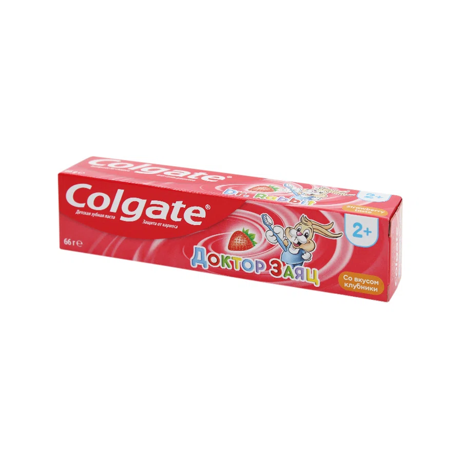 COLGATE Паста зубная доктор заяц 50мл клубника