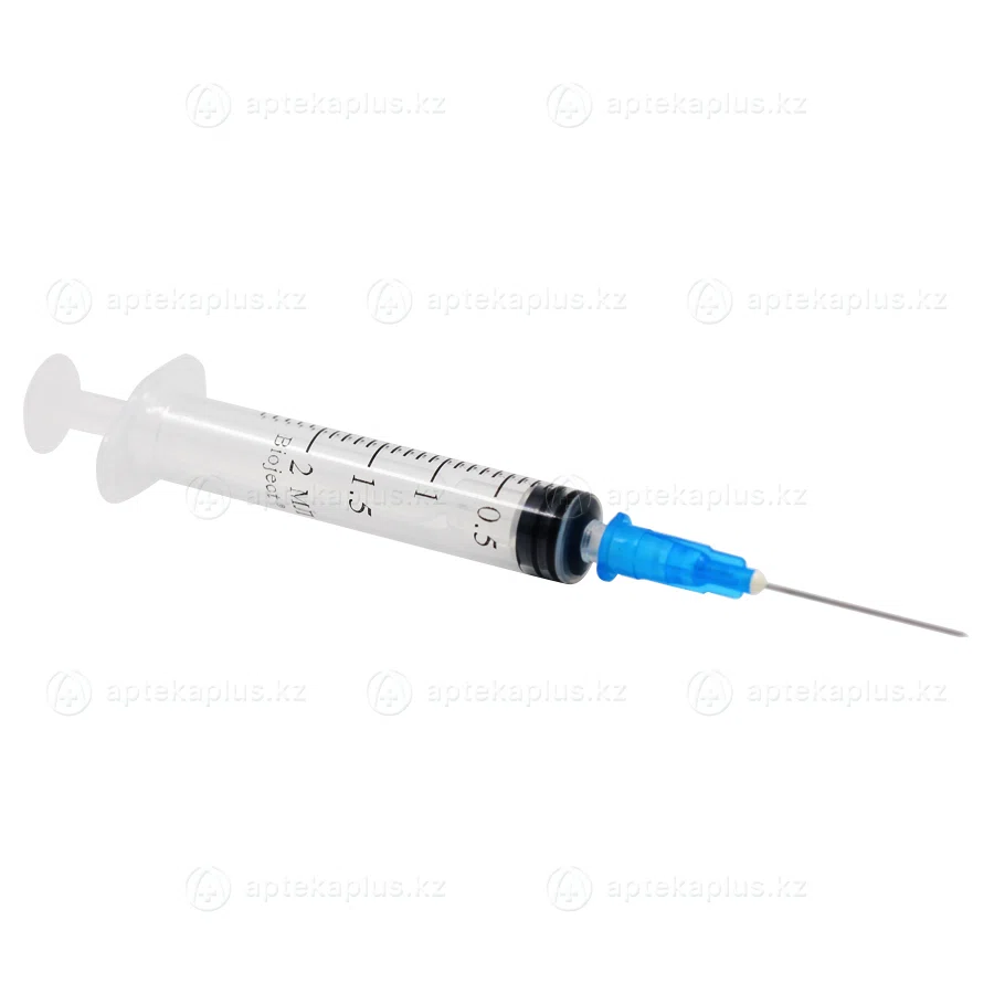 BIOJECT Шприц инъекционный стерильный 2мл 23G*1