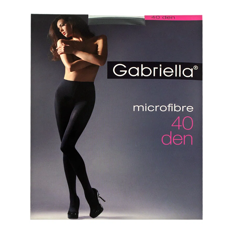 GABRIELLA Колготки 40 den графит размер 5