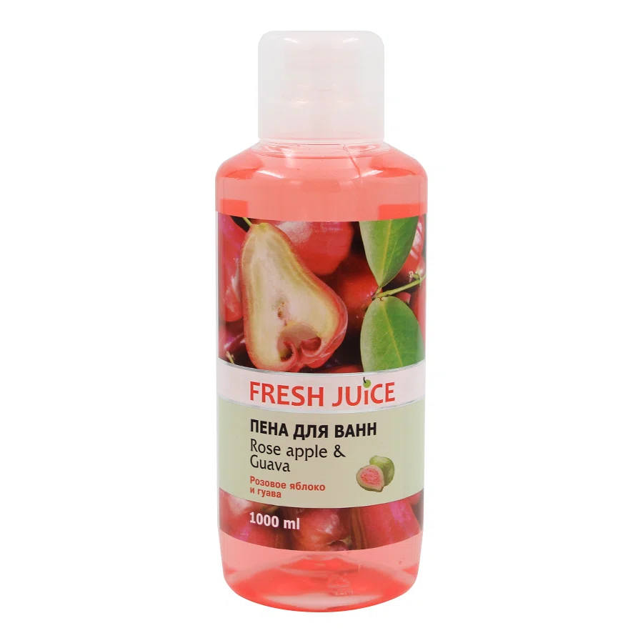 FRESH JUICE Пена для ванн Розовое яблоко и гуава 1л