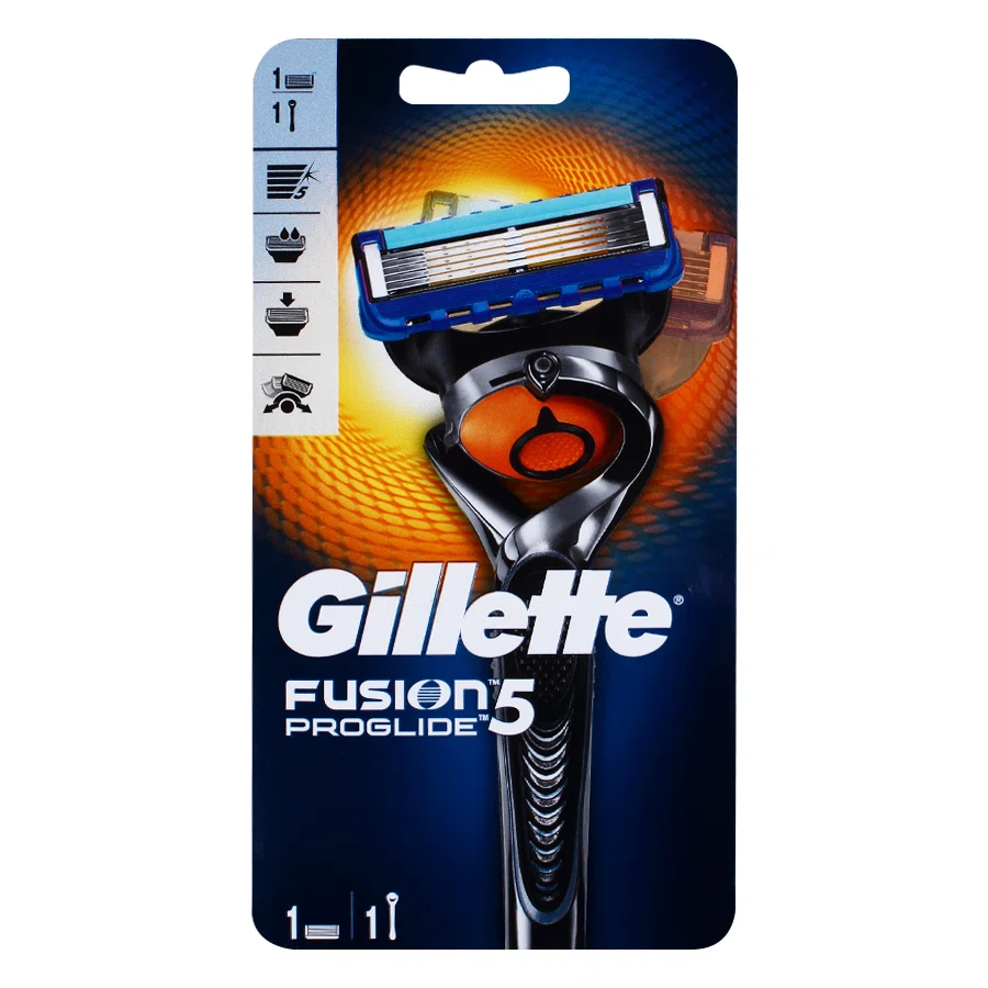GILLETTE Станок бритвенный Fusion ProGlide Flexball +1 кассета