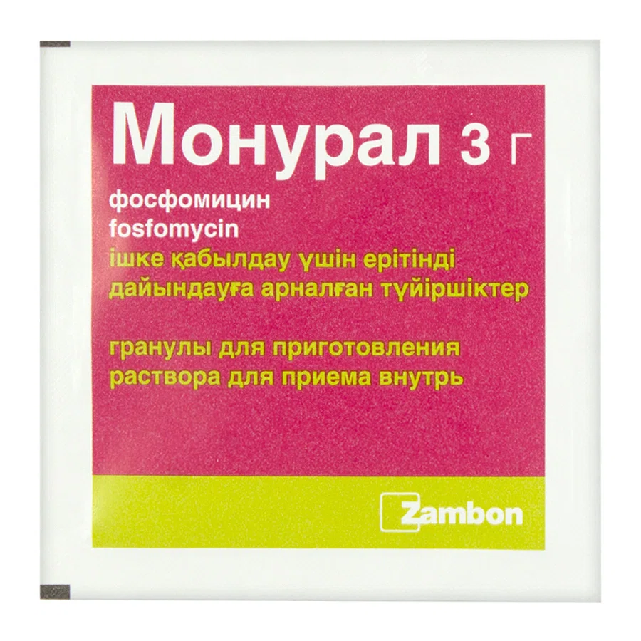 МОНУРАЛ 3 г №2 гран д/приг. р-ра Фосфомицин